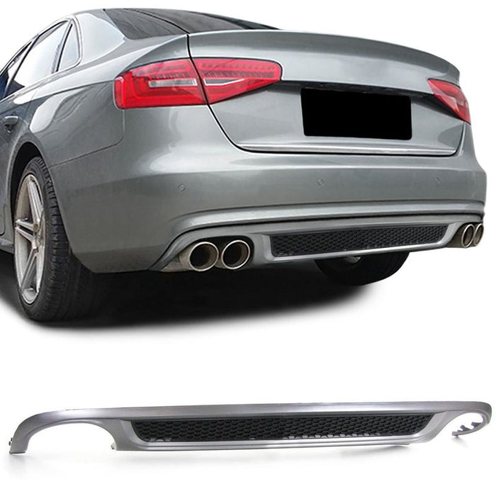 STRAŽNJI DIFUZOR za AUDI A4 B8 Look s Auspusima S4 Look