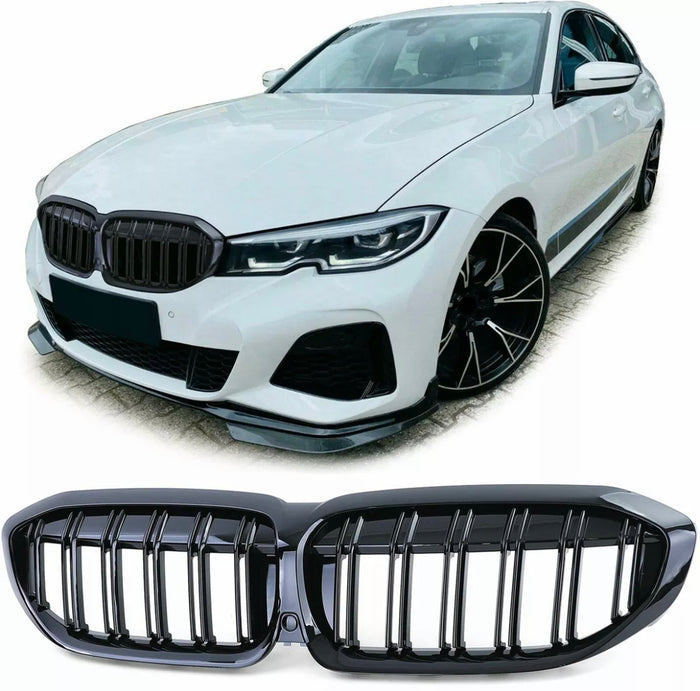 Rešetka za BMW serije 3 G20 G21 M3 Look Glossy black