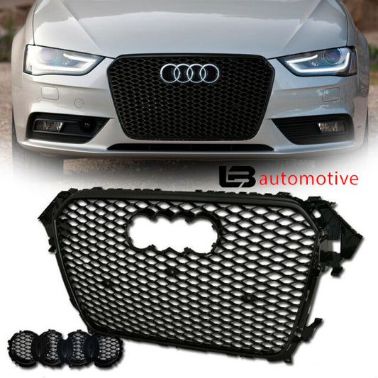 AUDI A4 B8.5 RS4 Look GRILL Sjajni Crni